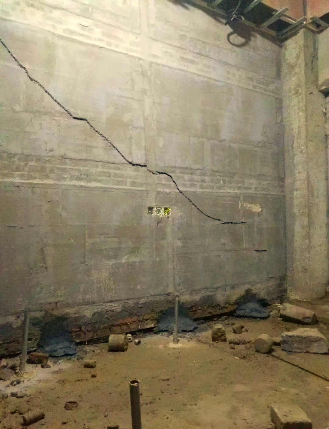 邢台任县房屋下沉加固