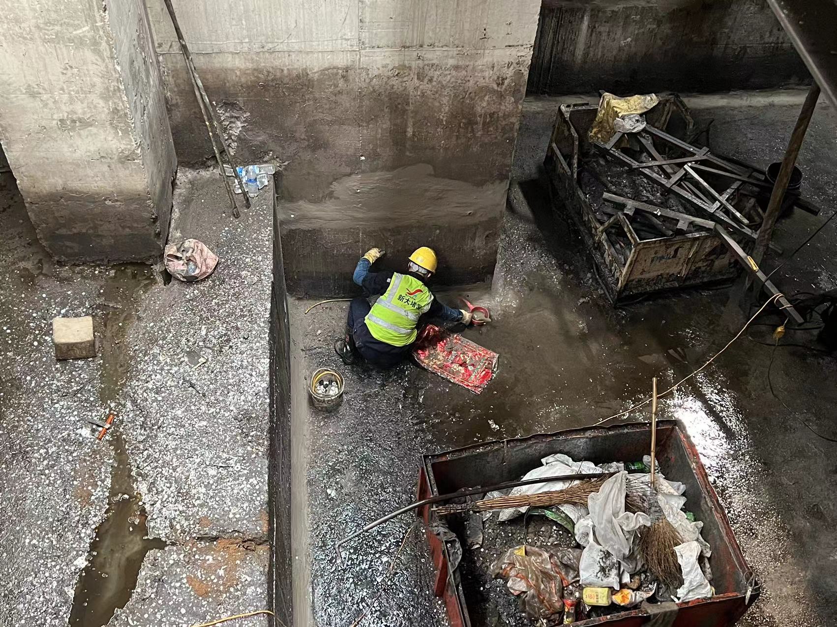 邢台任县基坑渗漏水堵漏